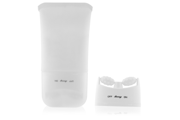 Bisnaga Touch Branca com Massageador Duplo Roll On