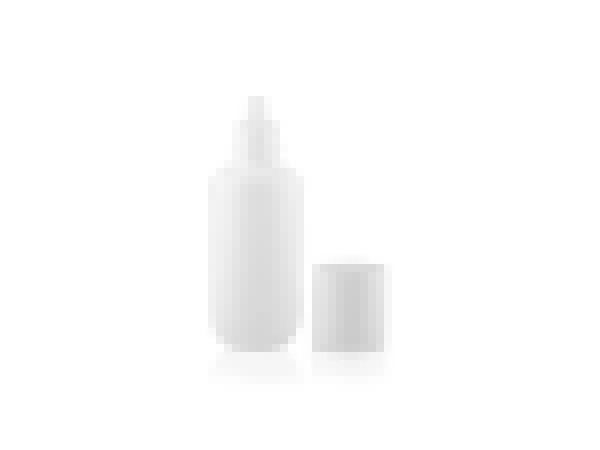 Frasco Dropper Prime Branco e Branco 30ml