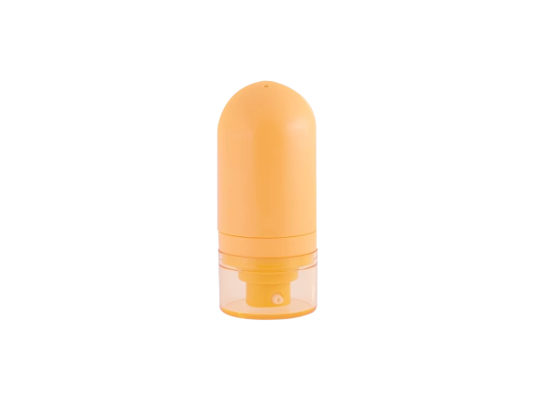 Frasco Pump Airless Candy Amarelo