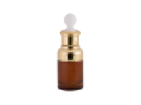 Gotejador Mahal Âmbar com Dourado