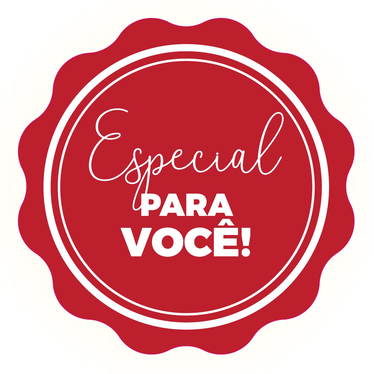 Selo Especial Para Você